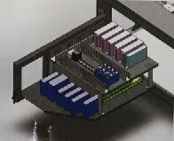 máquina automática da etiqueta da precisão da montagem de 0.05mm com área de funcionamento de 320*280mm