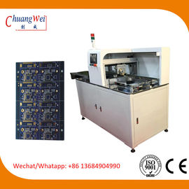 Motor Driven V-Cut PCB Separator Device with Multiple Circular Blades